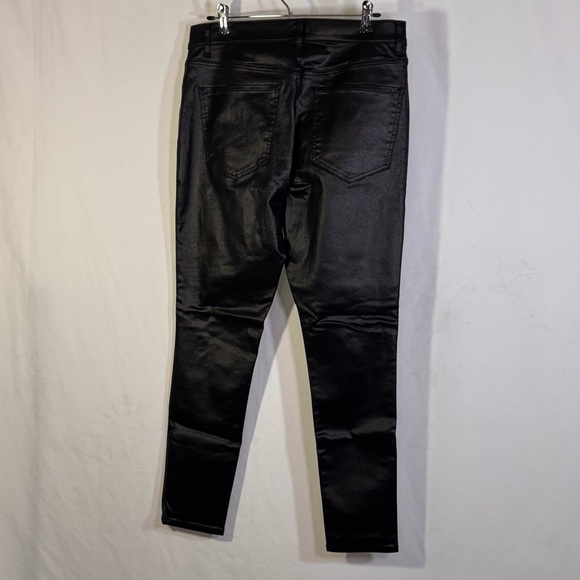 Express High Rise Skinny Coated Jeans - Picture 4 of 7